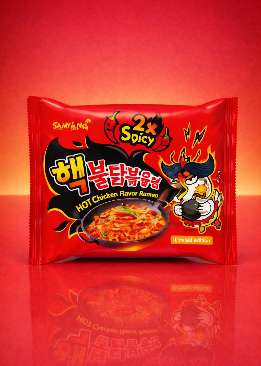 Samyang Buldak 2x Spicy Hot Chicken Bundle (5x 140g)