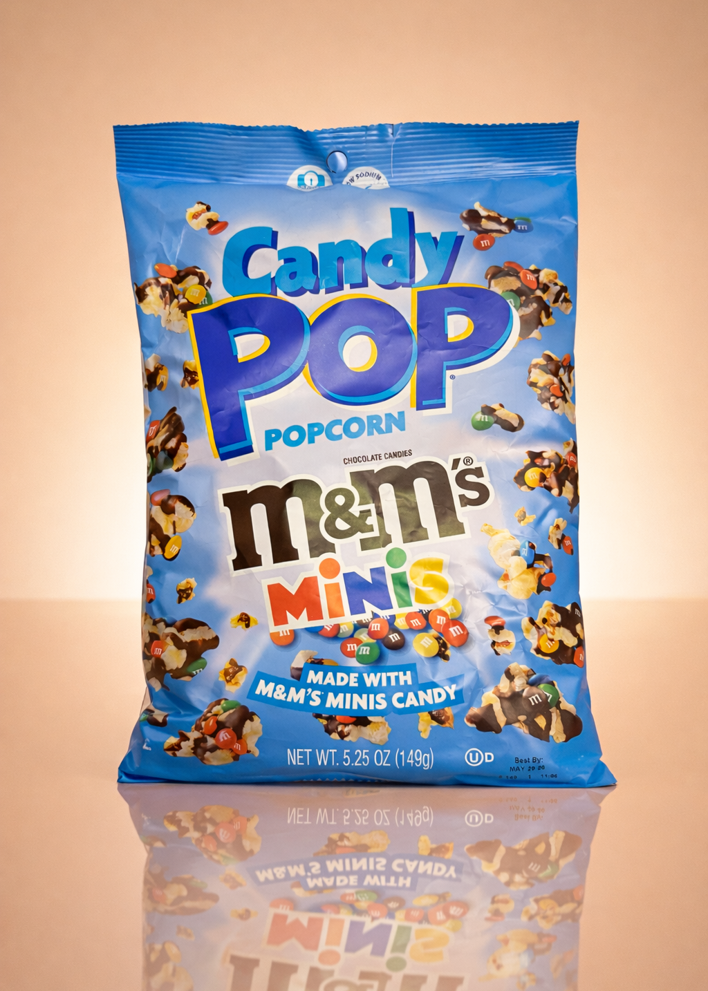 M&M'S Chocolate Minis Candy Pop Popcorn (149g)