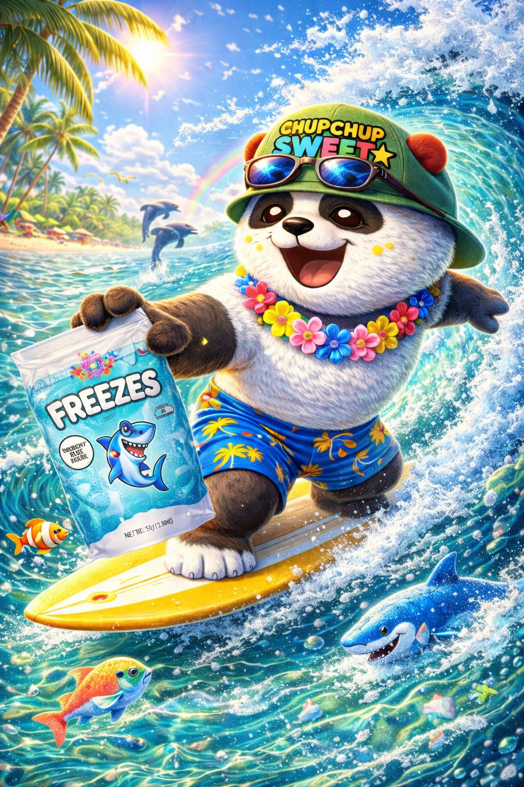 Chaos Candy Freezes Crunchy Blue Shark (50g)