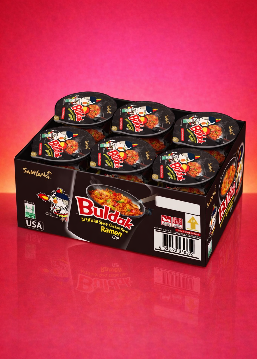 Buldak Ramen Hot Chicken 70g 6er Pack (MHD 28.04.26)