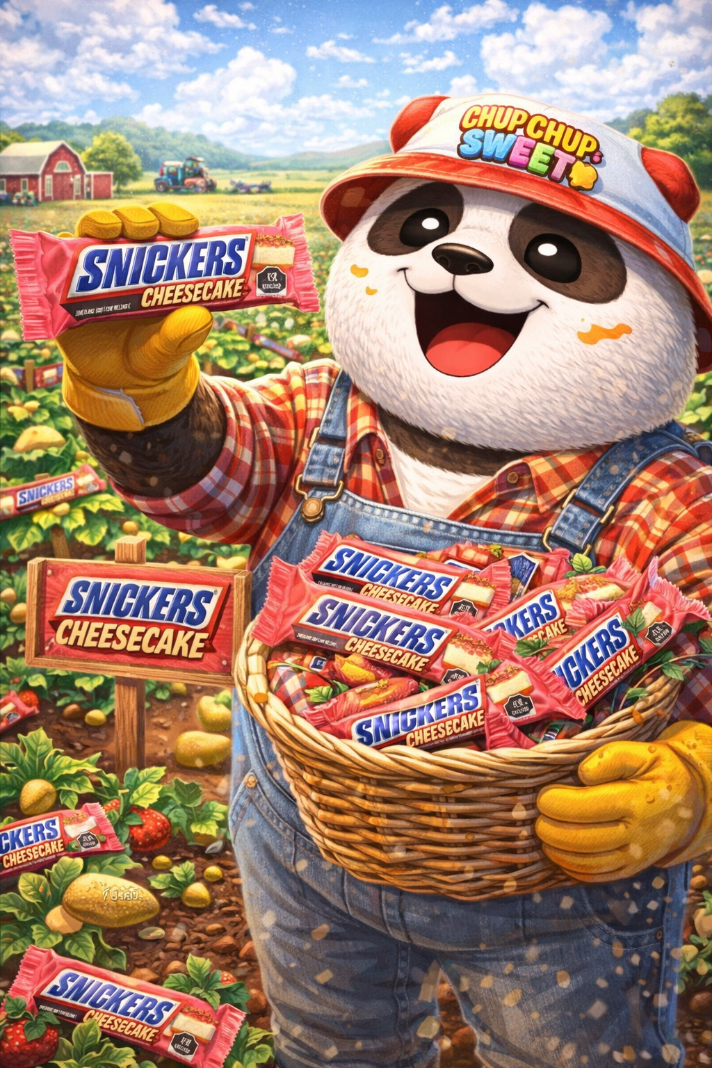 Snickers Cheesecake flavored Chocolate  (41g)