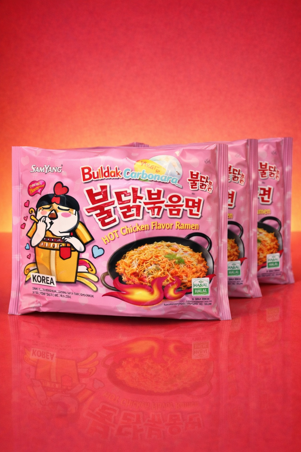 Samyang Buldak Carbonara Bundle (5x 140g)