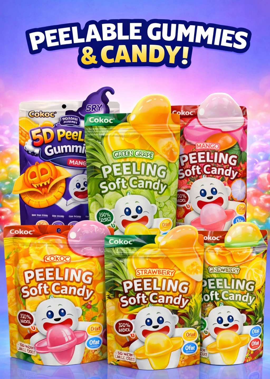 Cokoc - Peeling Soft Candy (75g)
