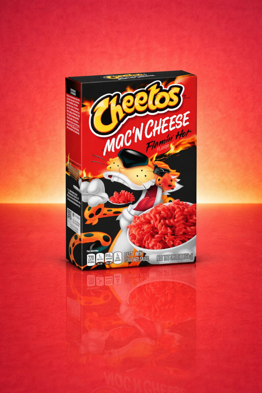 Cheetos Mac 'N Cheese, Flamin' Hot Cheetos (160g)