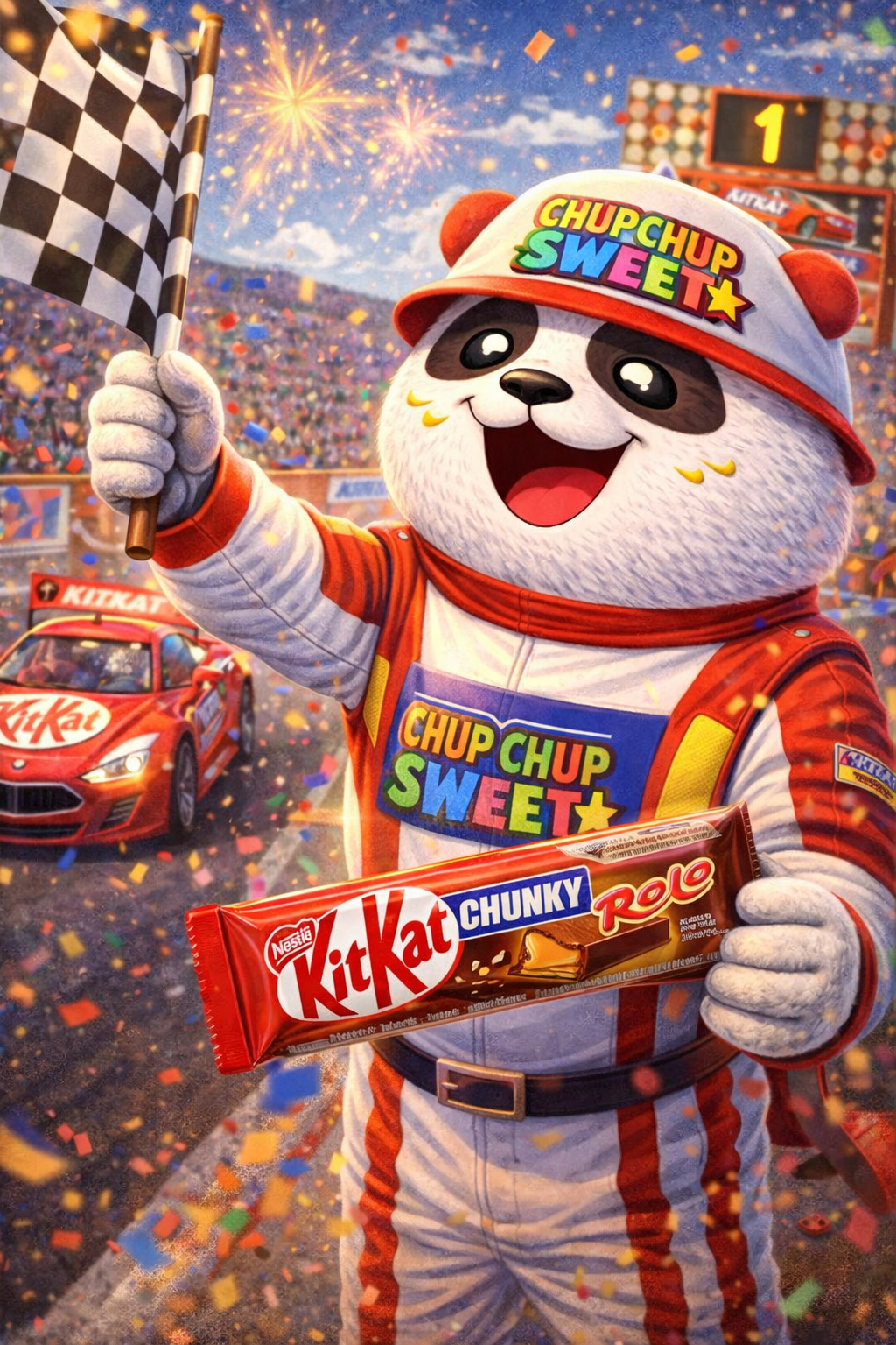 KITKAT Chunky Rolo, Wafer Bar (42g)