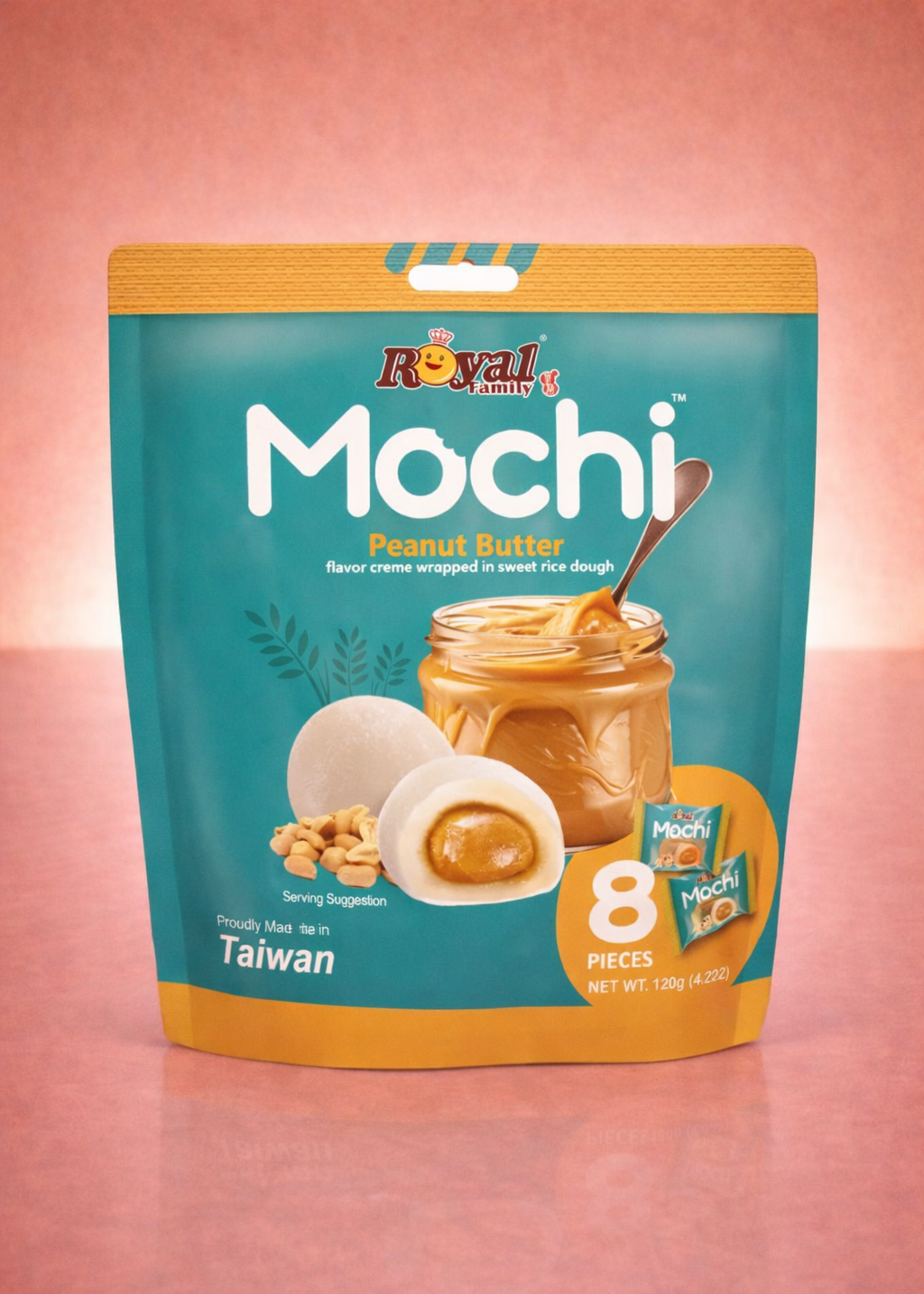 Royal Family Mochi Peanut Butter (120g)