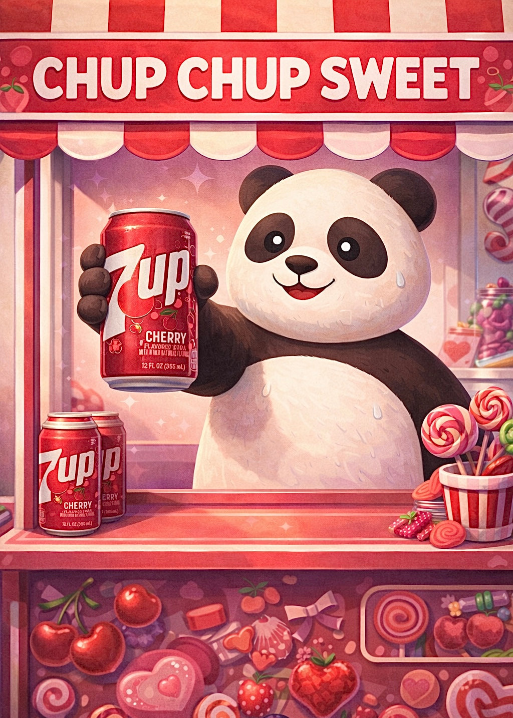 7 Up Cherry (355 ml)