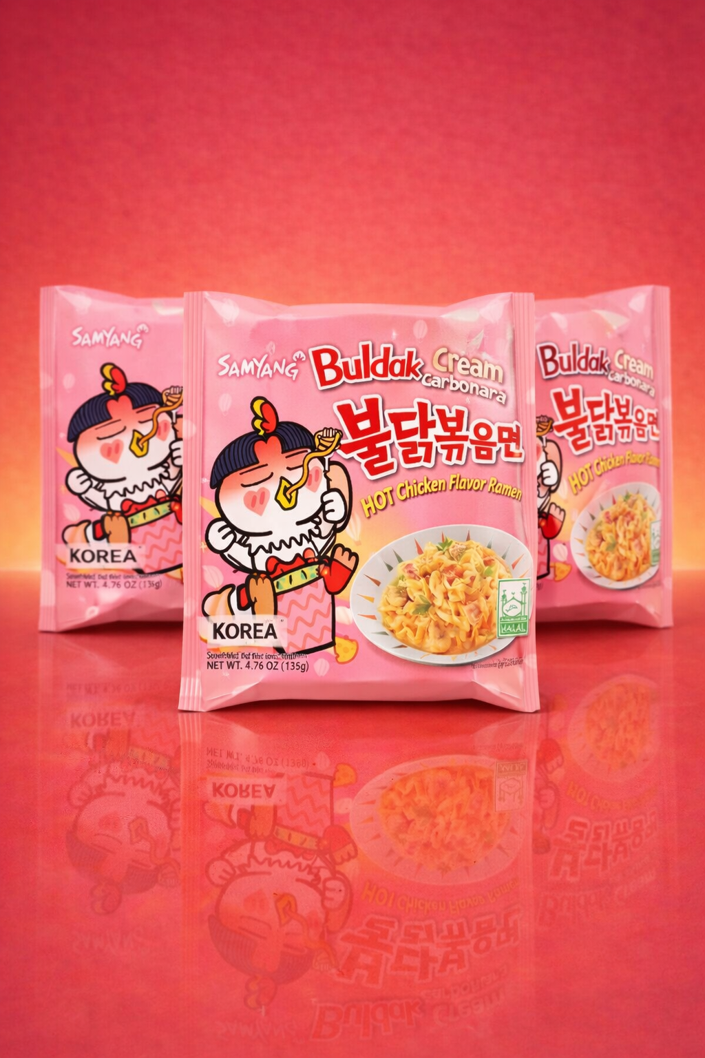 Samyang Buldak Cream Carbonara Hot Chicken Flavor Ramen 140g