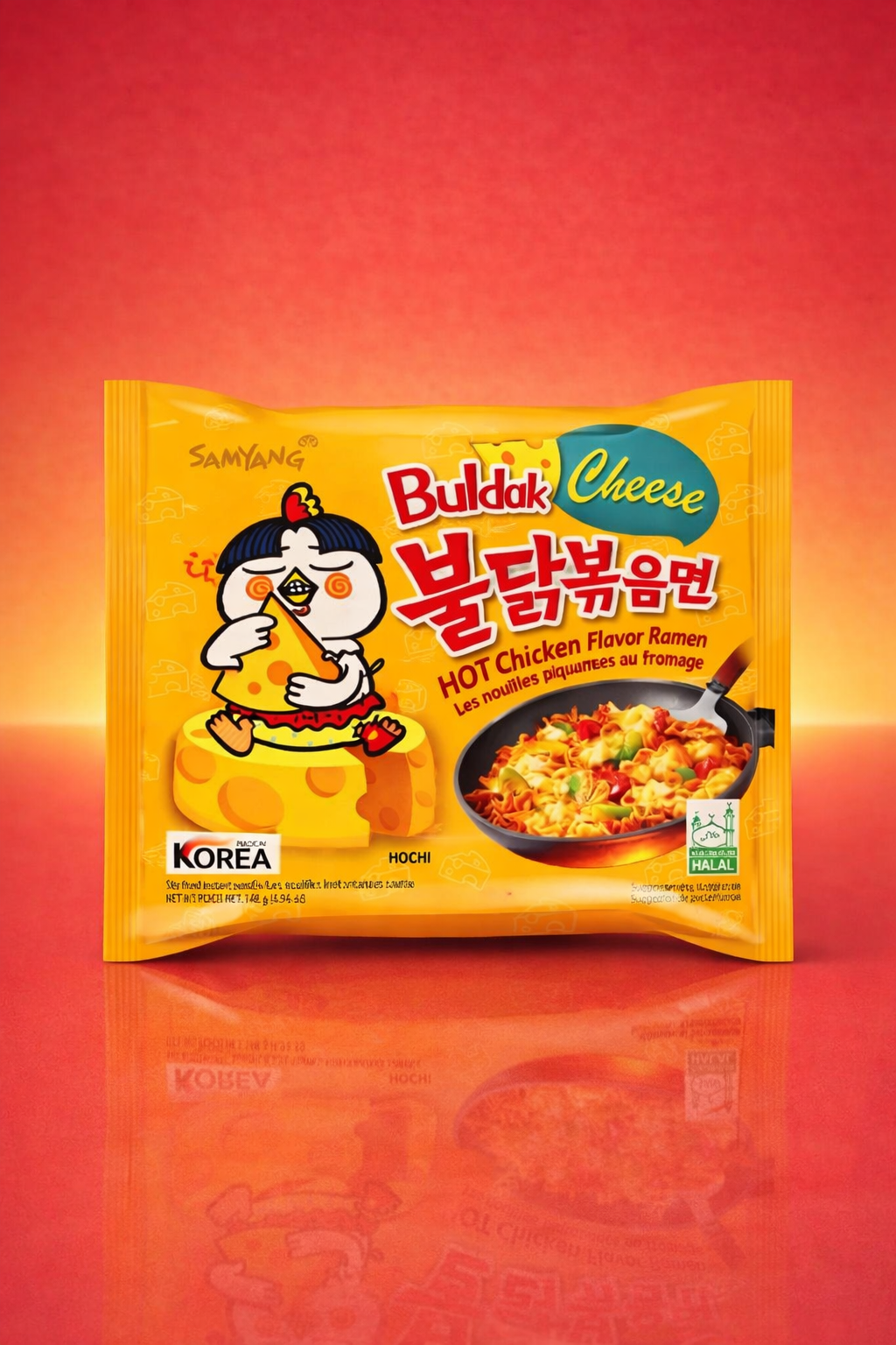Samyang Buldak Cheese Bundle (5x 140g)