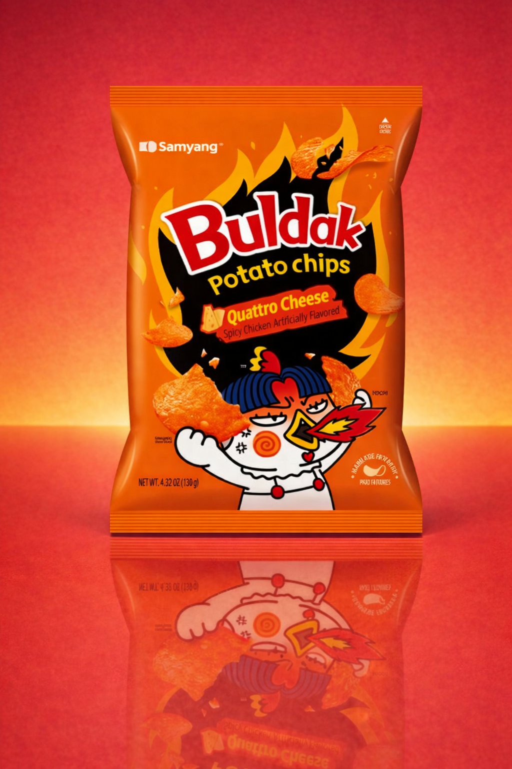 Samyang Buldak Potato Chips (55g)(versch. Sorten)