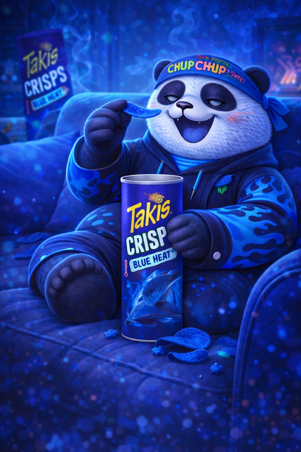 Takis - Crisps Blue Heat (155g)