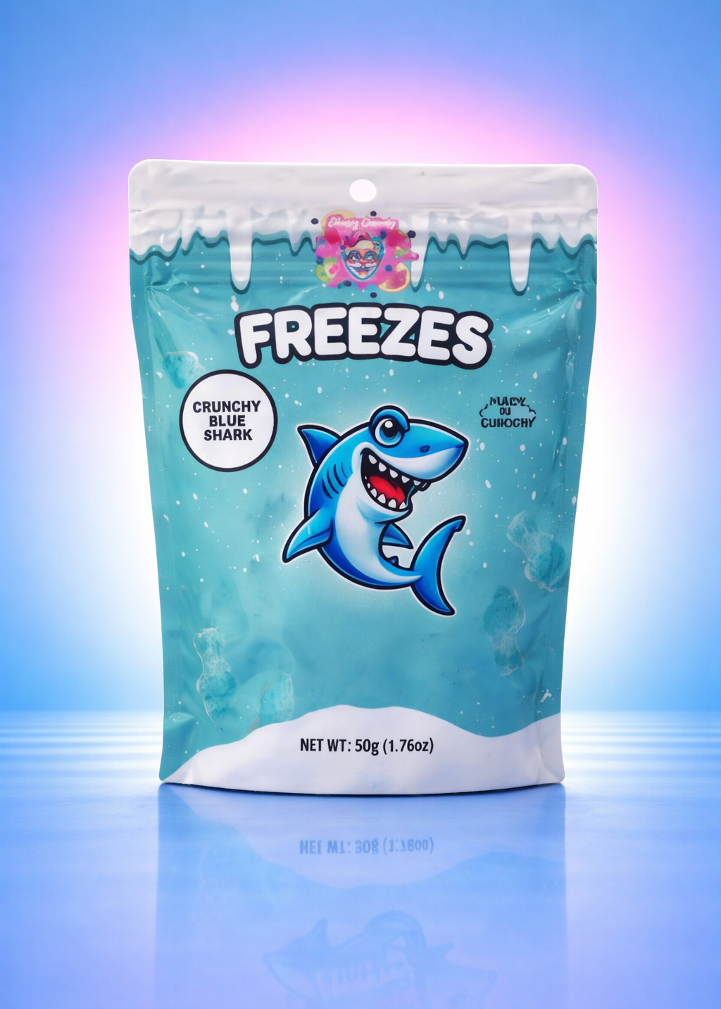 Chaos Candy Freezes Crunchy Blue Shark (50g)