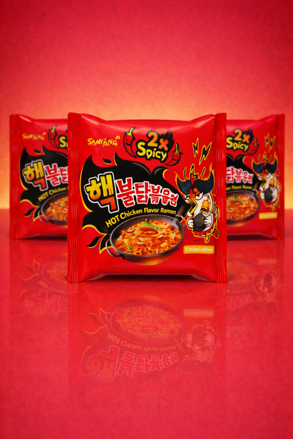 Samyang Buldak 2x Spicy Hot Chicken Bundle (5x 140g)