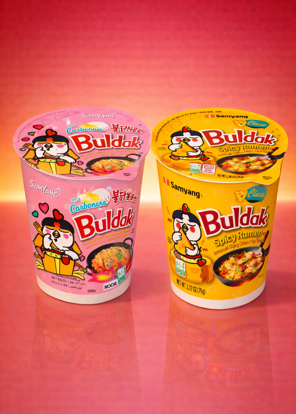 Samyang - Buldak Cup 80g (versch. Sorten)