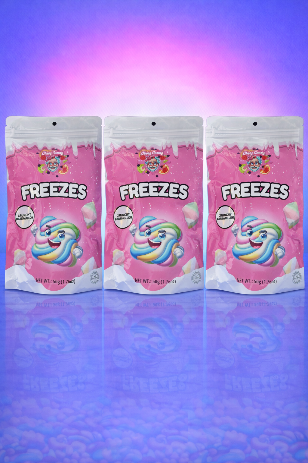 Chaos Candy Freezes Crunchy Marshmallow (50g)
