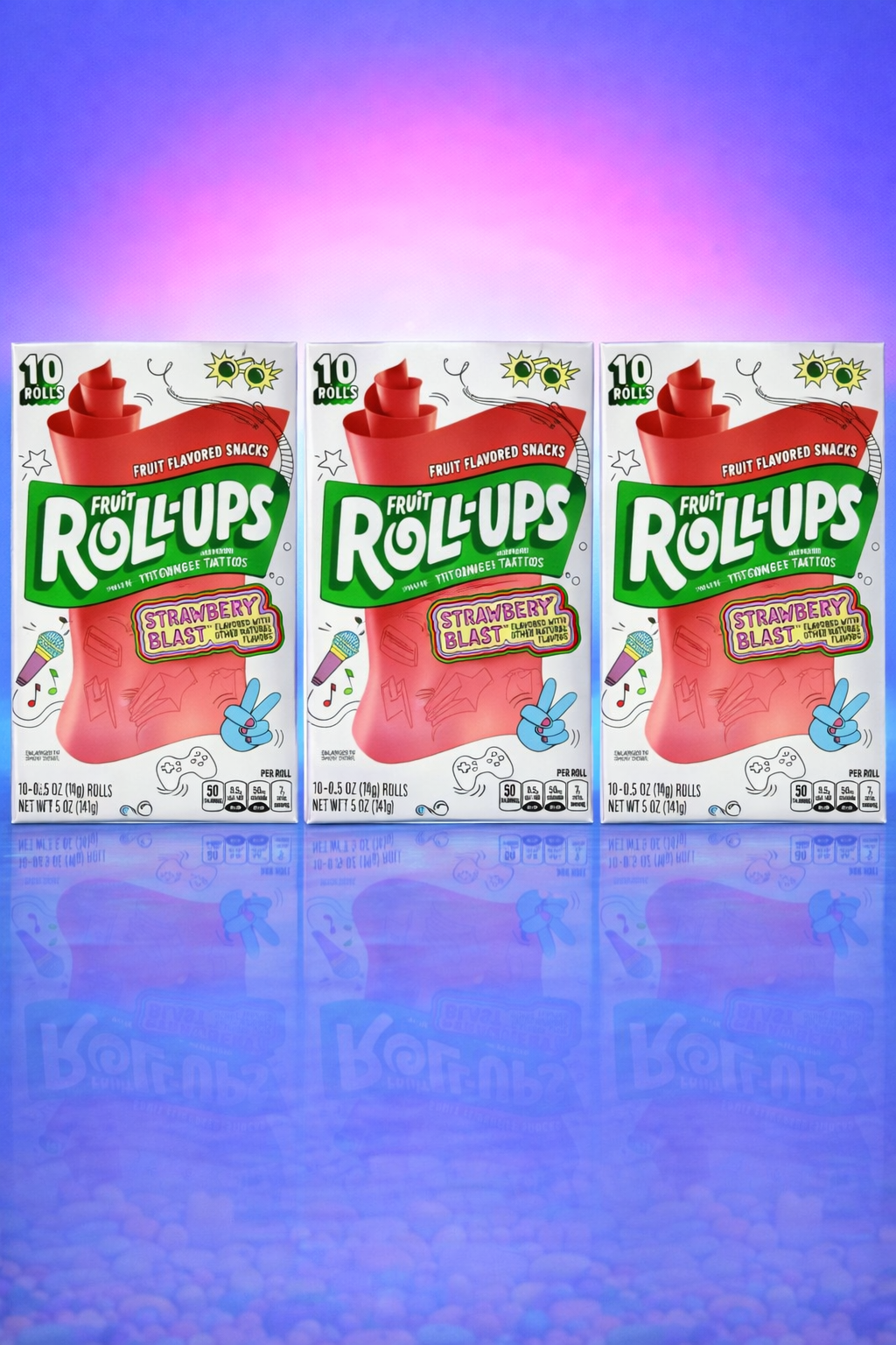 Fruit Roll Ups Strawberry (141g)