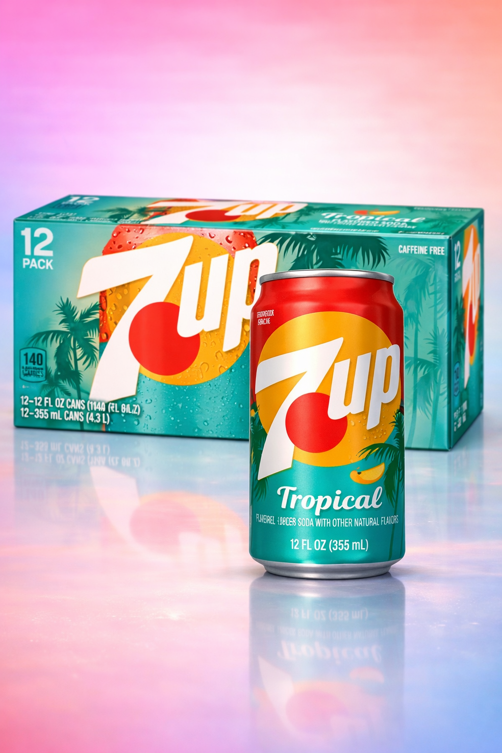7 UP Tropical (355ml)