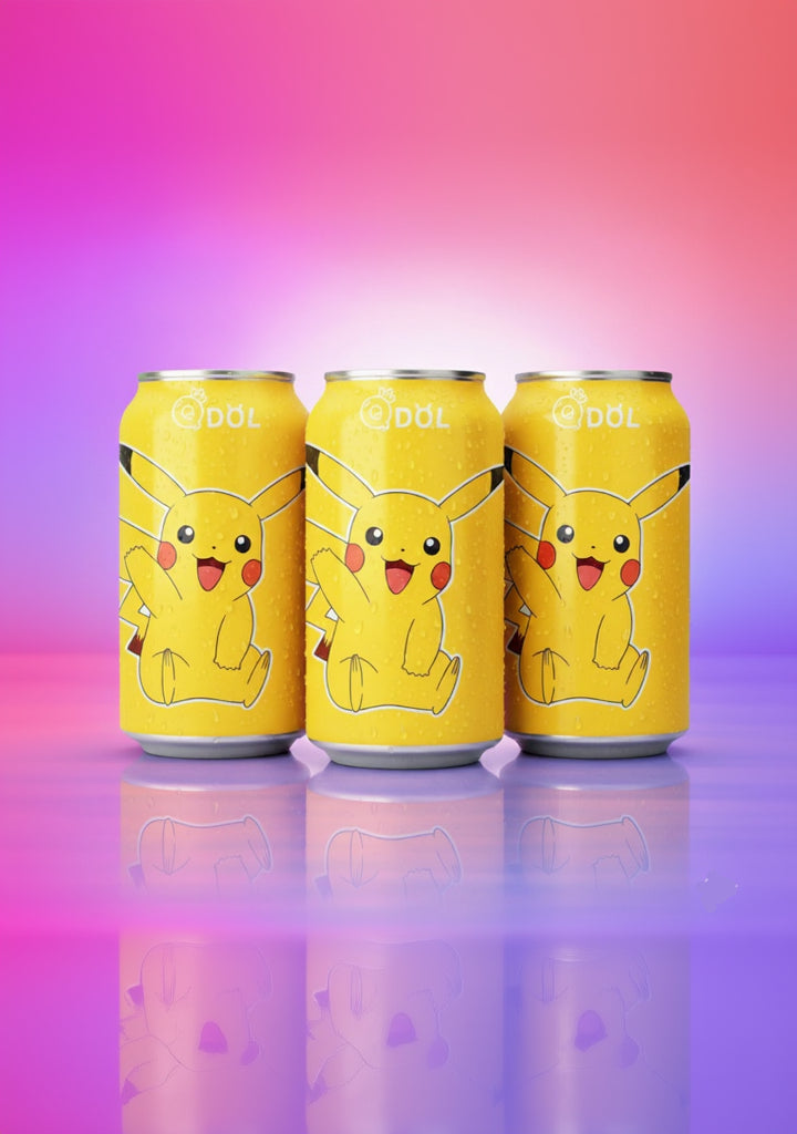 QDOL Pokemon Pikatchu Original Sprudelwasser (330ml)