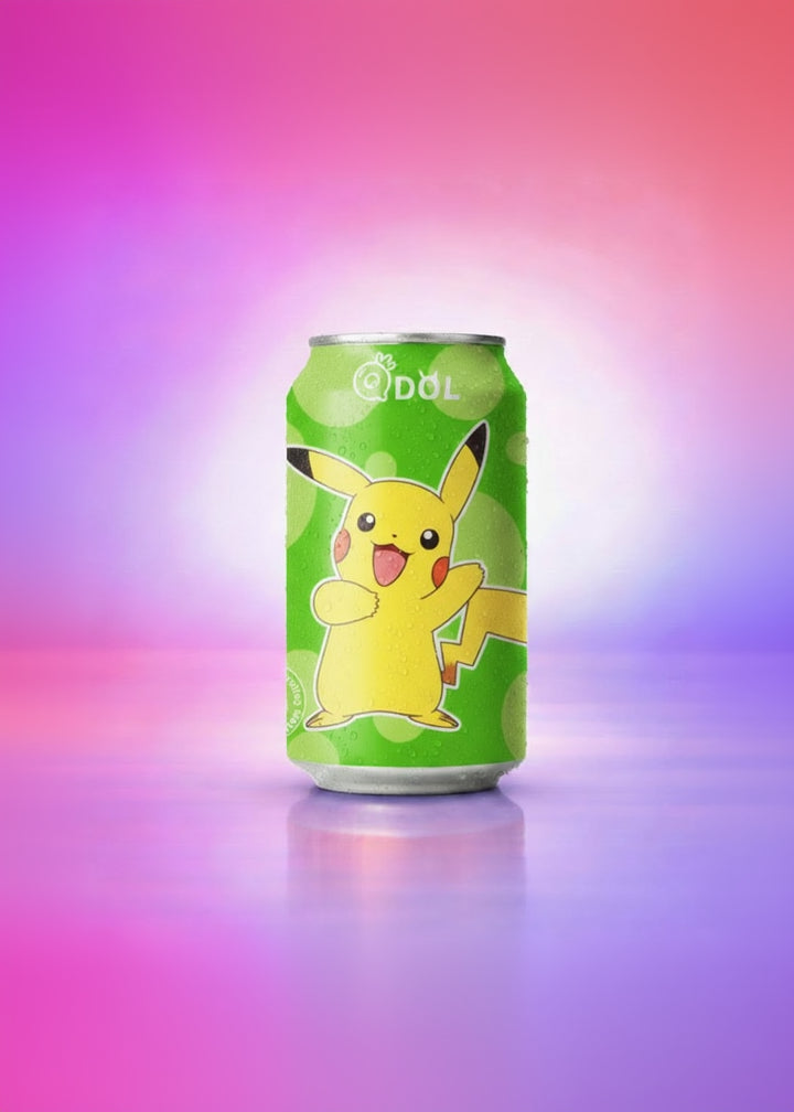 QDOL Pokemon Sparkling Water Green Lime (330ml)