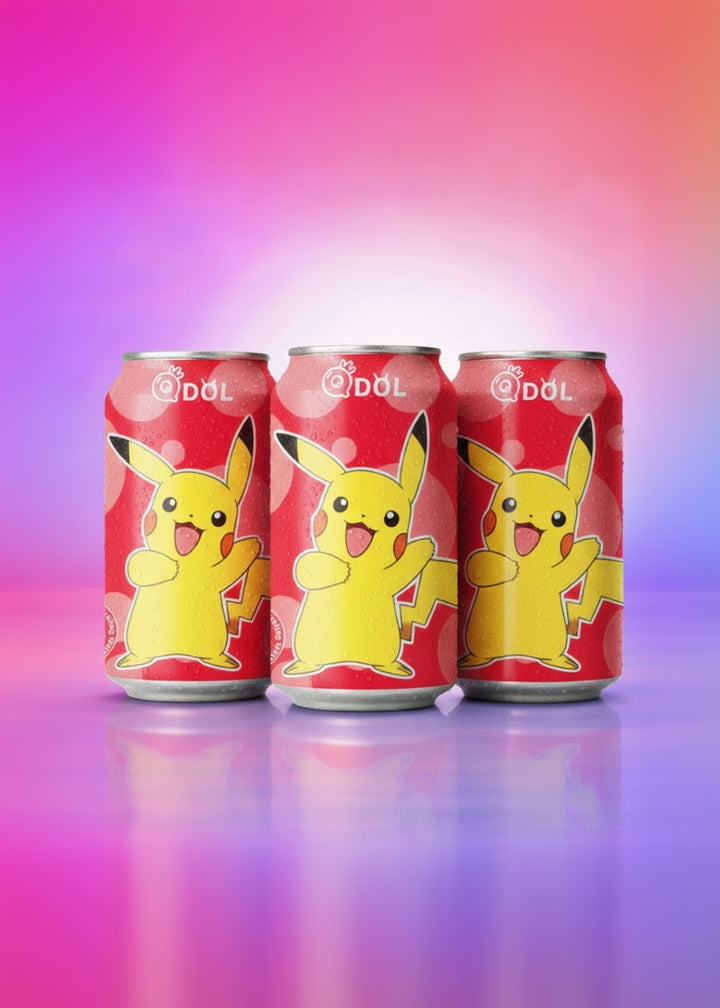 QDOL Pokemon Erdbeer Limonade (330ml)